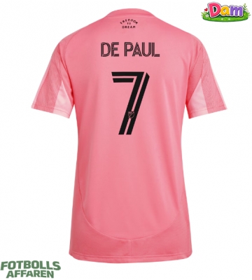Inter Miami Rodrigo De Paul #7 Hemmatröja Kvinnor 2025-26 Kortärmad